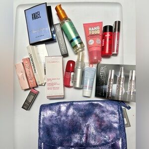 Sample Variety Set ulta with Makeup lipgloss skincare Cosmetic Beauty shiseido